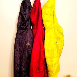 Lot of 3 designer winter down jackets